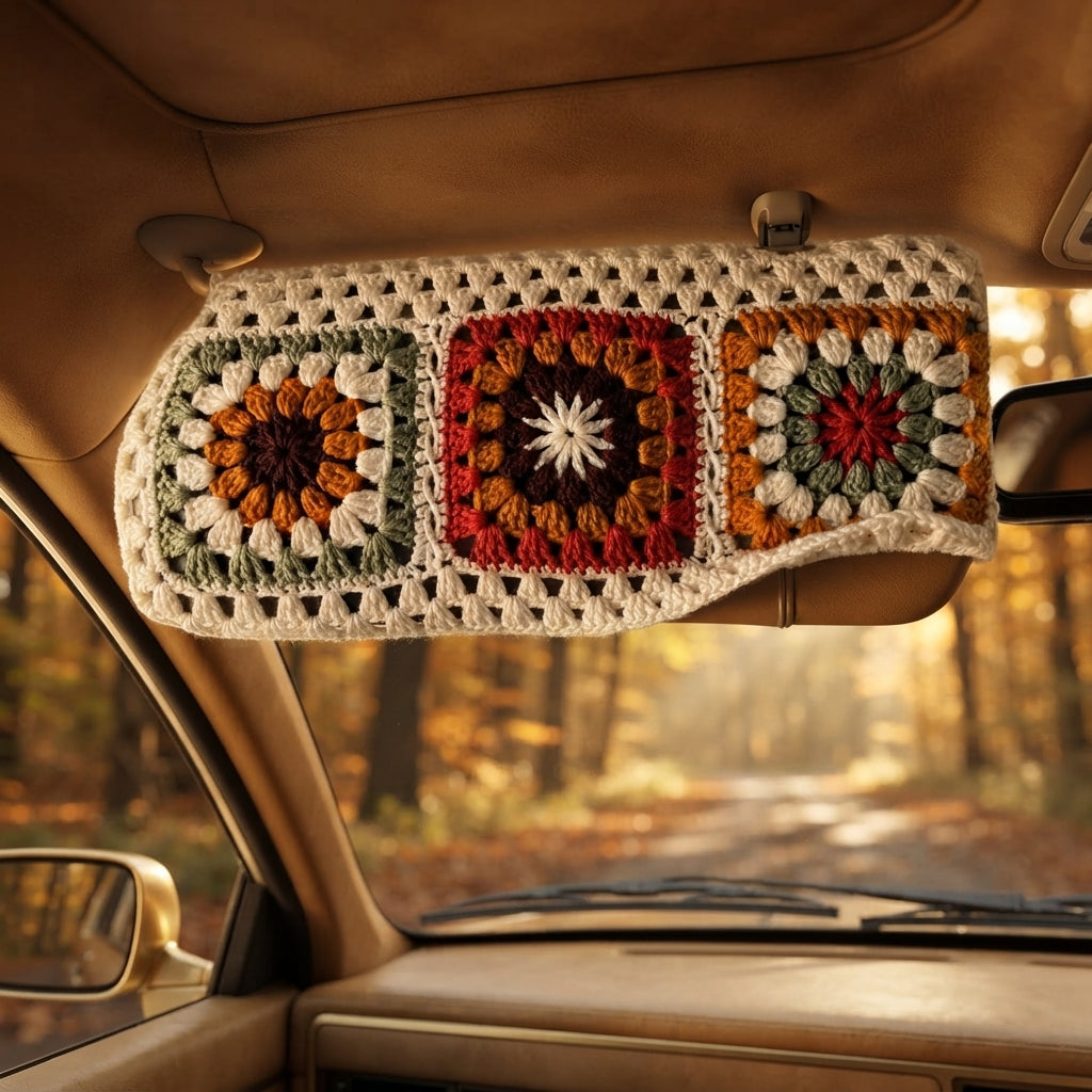 Trendy Sun Visor | Crochet Visor Pattern — Design 12