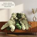 Adorable Amigurumi Dinosaur | Crochet Pattern Download
