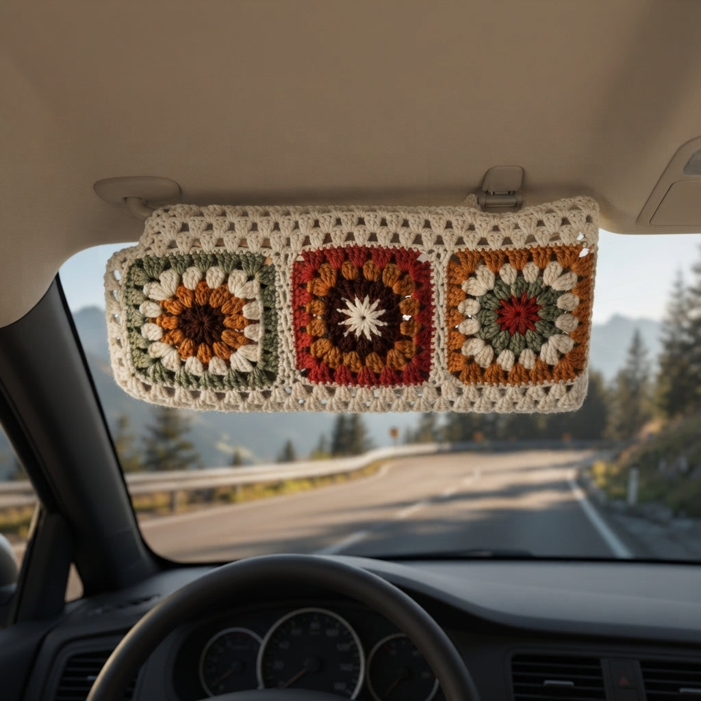 Trendy Sun Visor | Crochet Visor Pattern — Design 12