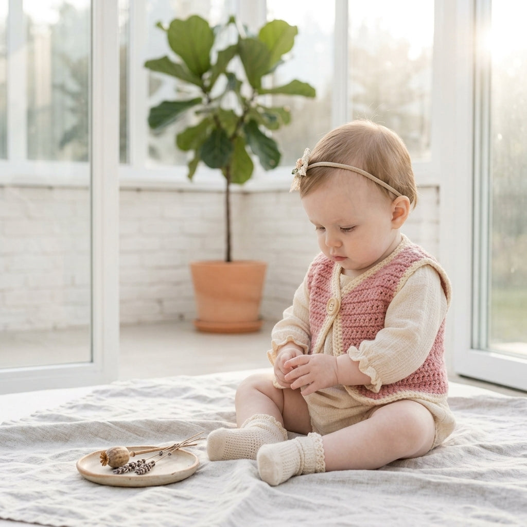 Vest Toddler Vest Baby Cardigan | Crochet Pattern PDF