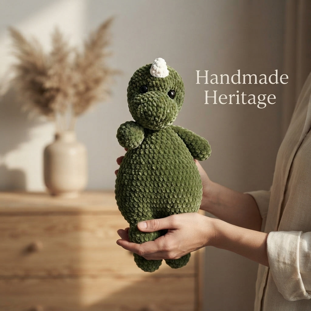 Adorable Amigurumi Dinosaur | Crochet Pattern Download
