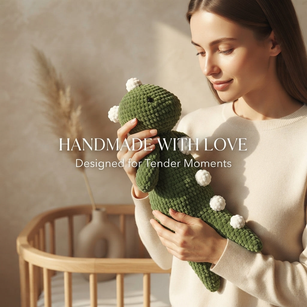 Adorable Amigurumi Dinosaur | Crochet Pattern Download