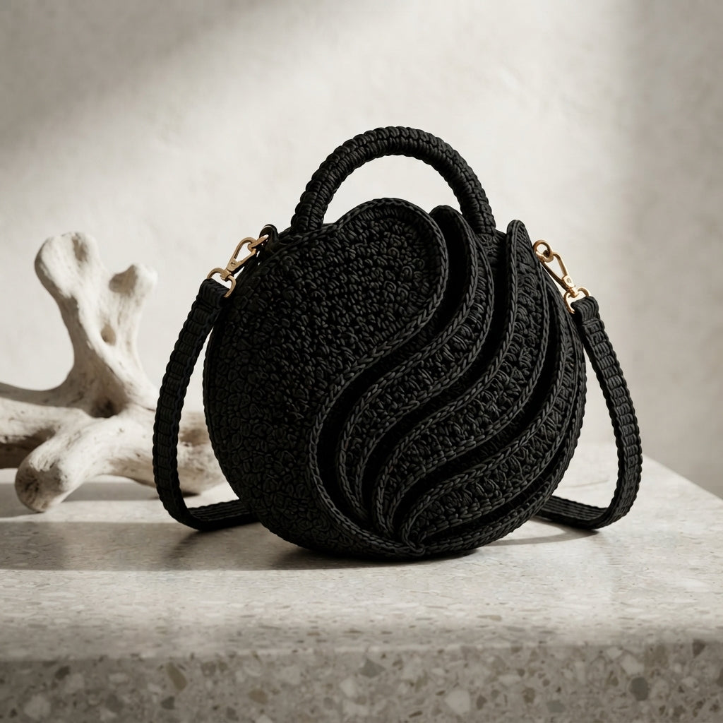 Bundle Sculptural Handbag | Crochet Pattern PDF
