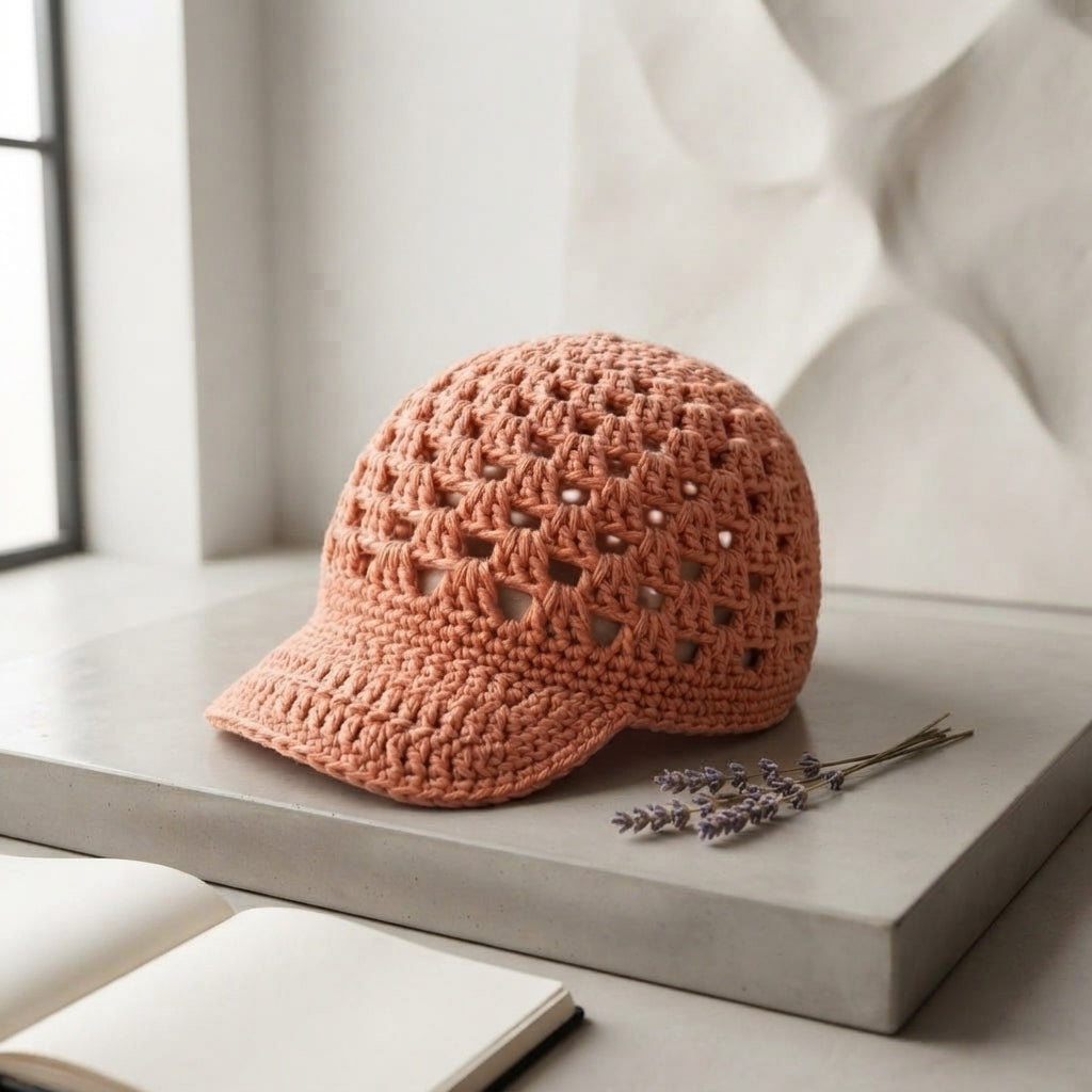 Pretty Visor | Crochet Summer Pattern — Design 3