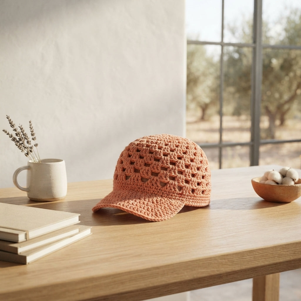 Pretty Visor | Crochet Summer Pattern — Design 3