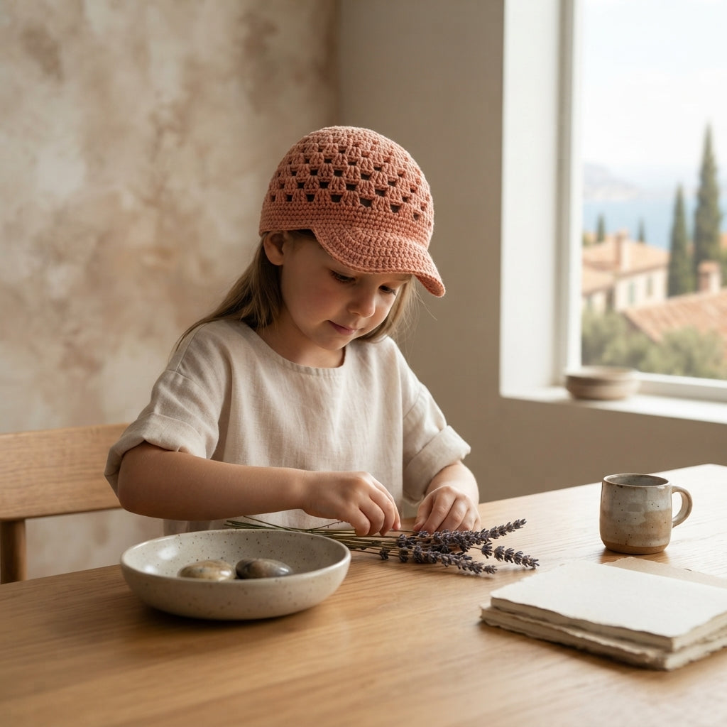 Pretty Visor | Crochet Summer Pattern — Design 3