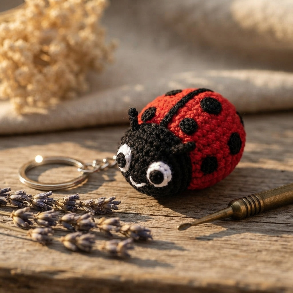 Cute Keychain Keyring | Amigurumi PDF Guide — Design 7