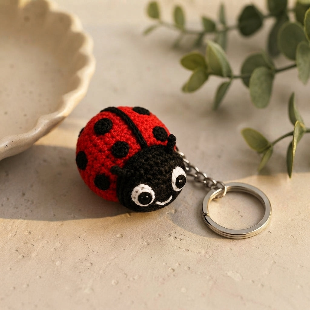 Cute Keychain Keyring | Amigurumi PDF Guide — Design 7