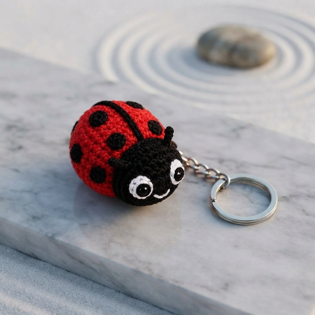 Cute Keychain Keyring | Amigurumi PDF Guide — Design 7