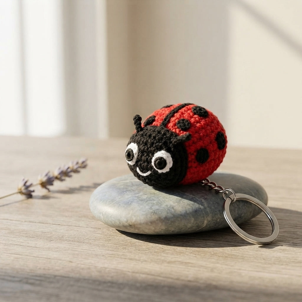 Cute Keychain Keyring | Amigurumi PDF Guide — Design 7