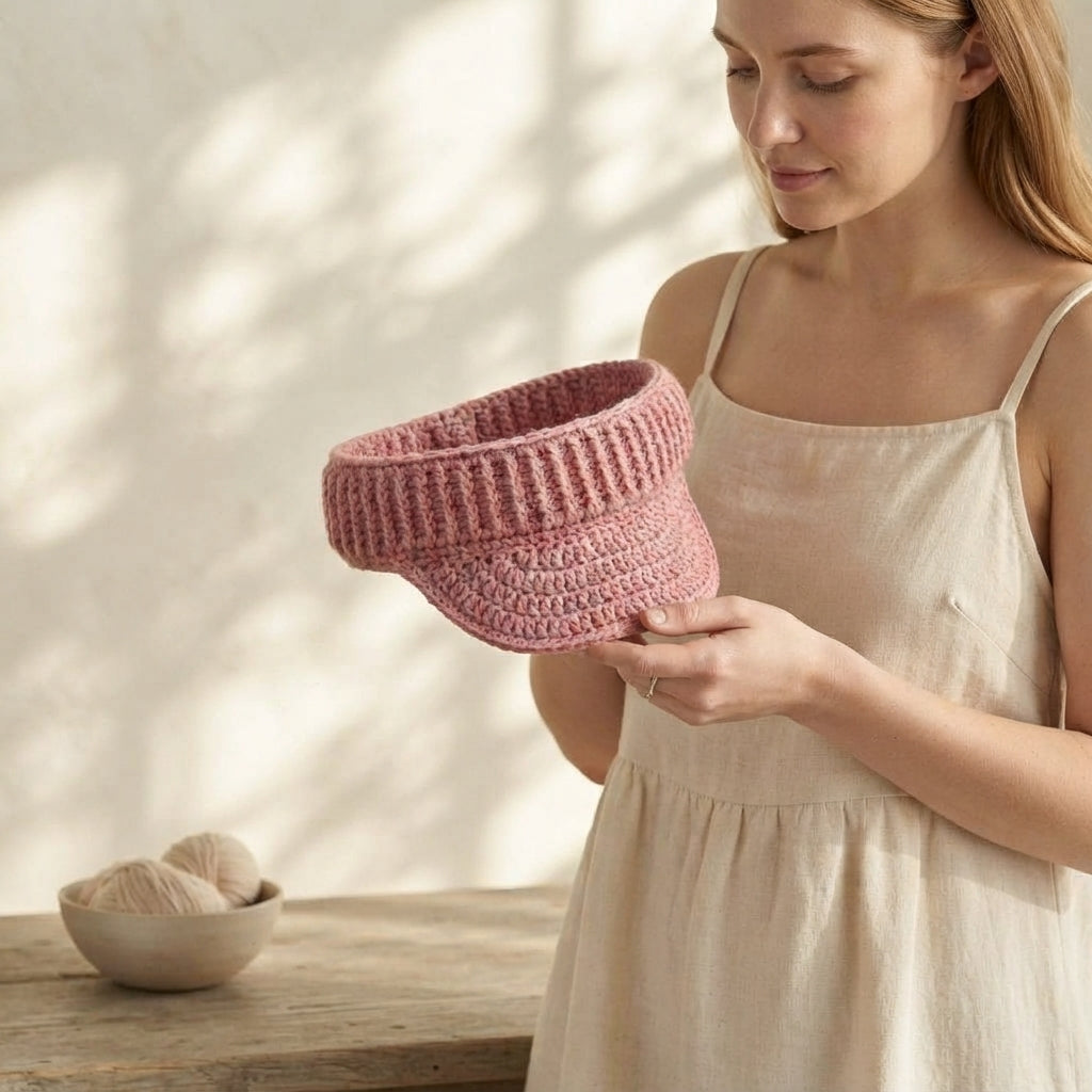 Stunning Sun Visor | Beach Crochet PDF — Design 11