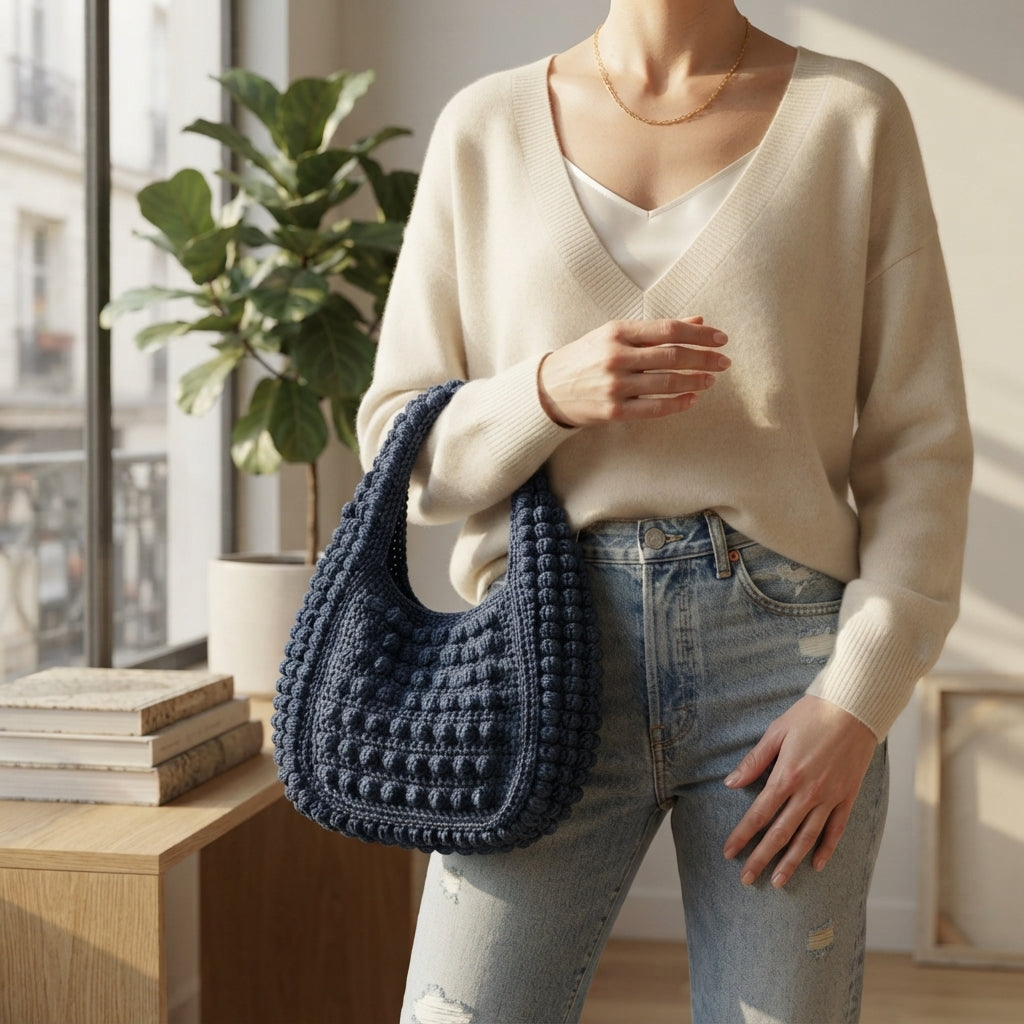 Purse Handbag Tote V2 | Crochet Pattern PDF