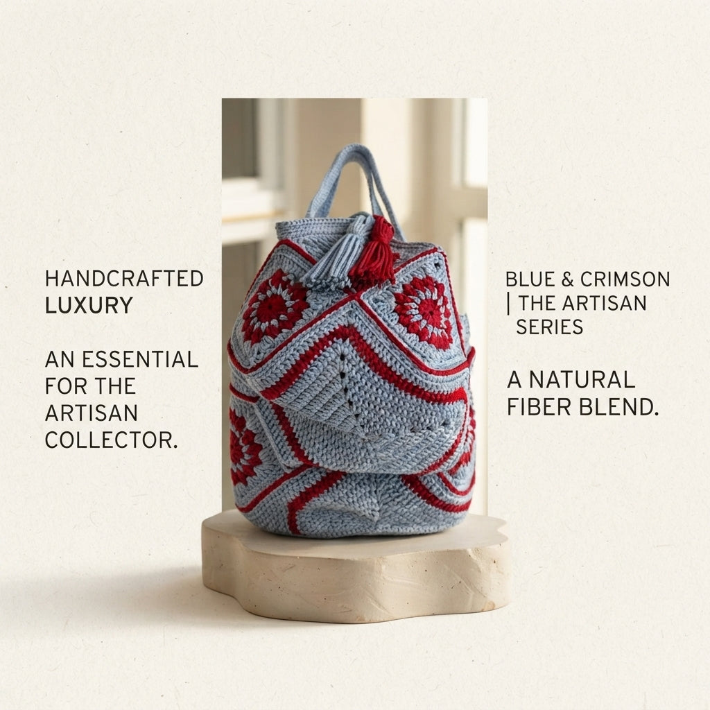 Market Bag Granny Square Tote | Crochet Pattern PDF