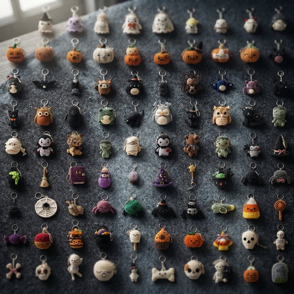 Delightful Keychain Mini | Amigurumi Keychain PDF — Design 2