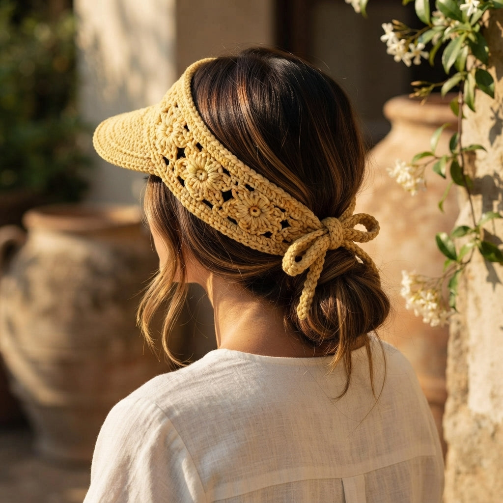Charming Sun Hat Design | Crochet PDF Pattern — Design 4