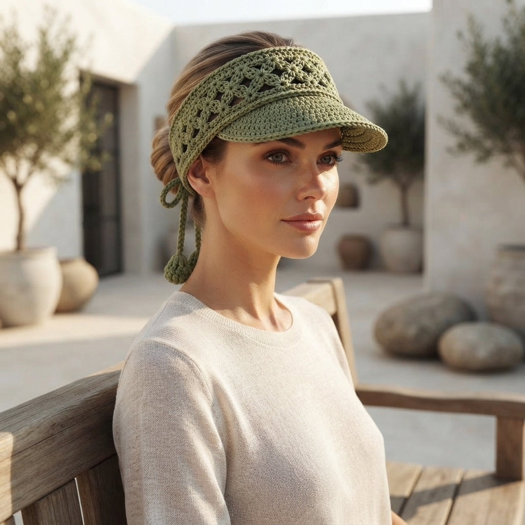 Classic Sun Visor | Crochet Pattern Download