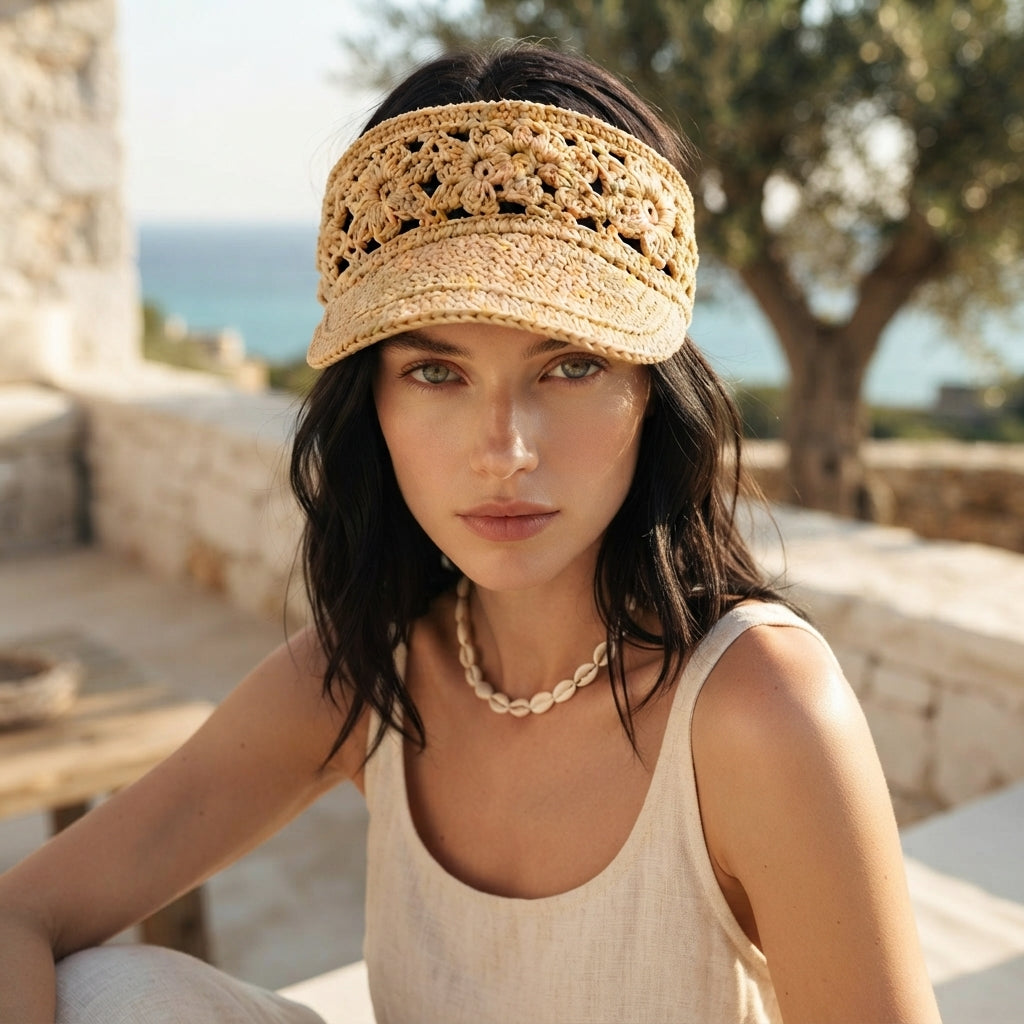 Charming Sun Hat Design | Crochet PDF Pattern — Design 4