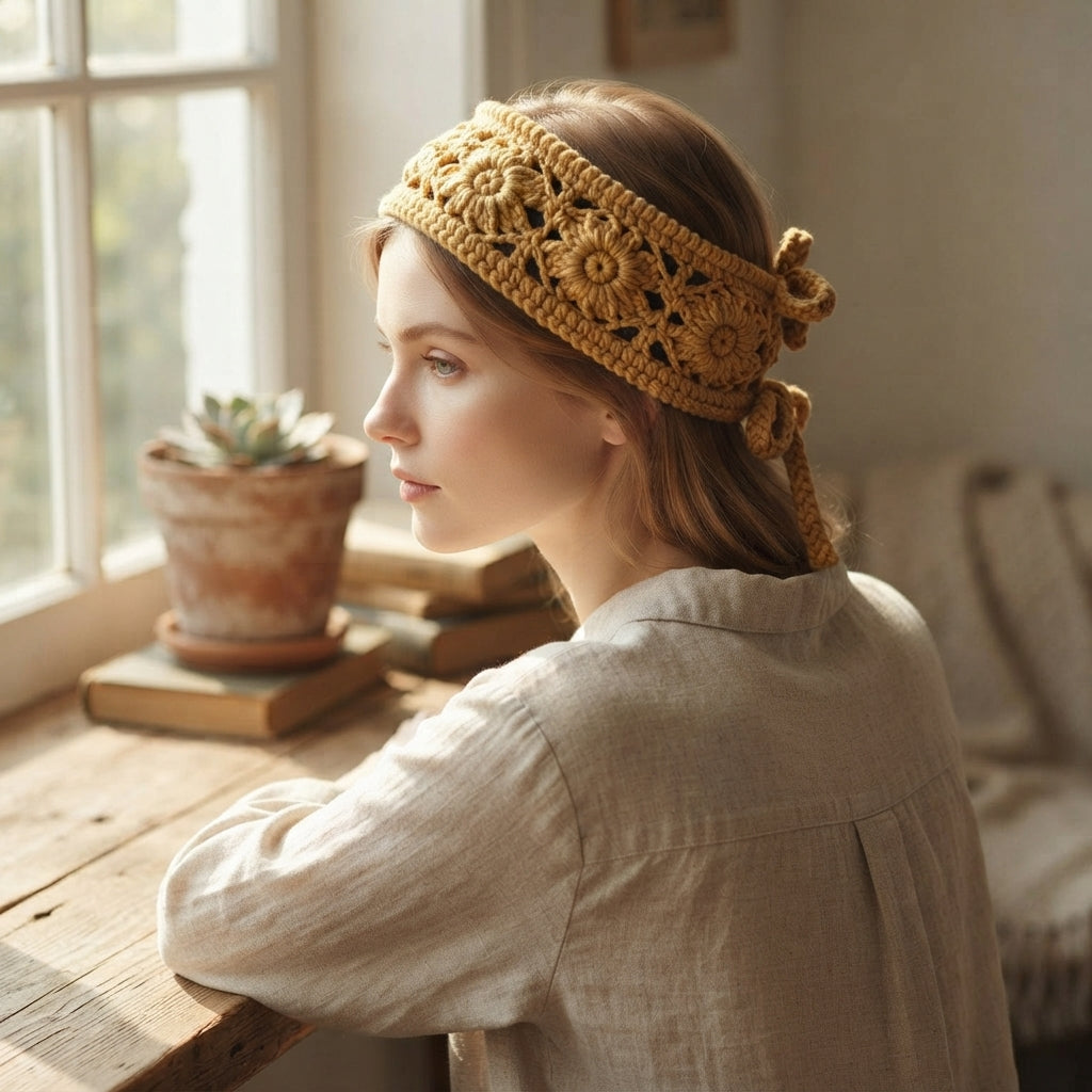 Charming Sun Hat Design | Crochet PDF Pattern — Design 4