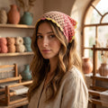 Granny Stitch Head Scarf | Beginner Crochet Pattern PDF