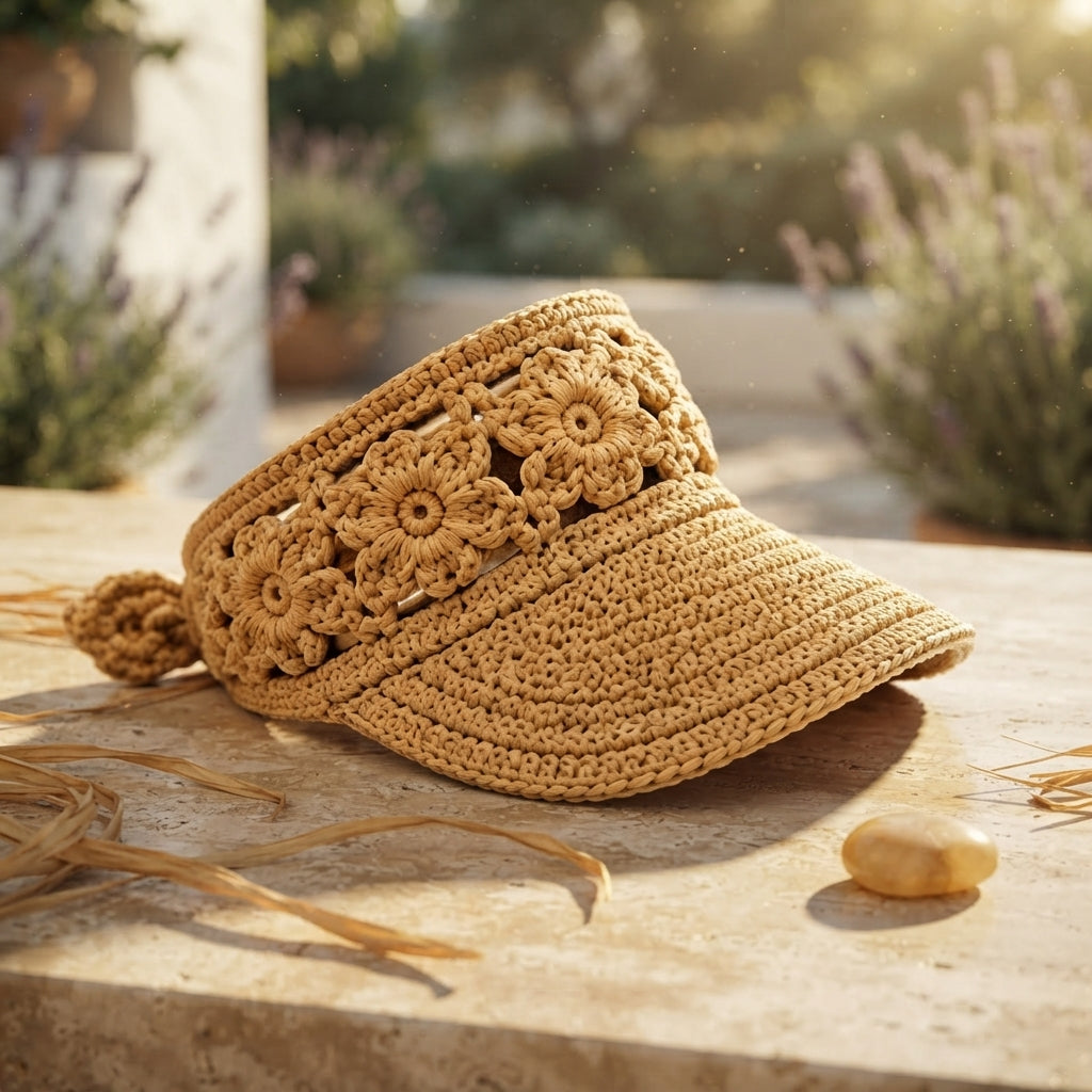 Charming Sun Hat Design | Crochet PDF Pattern — Design 4