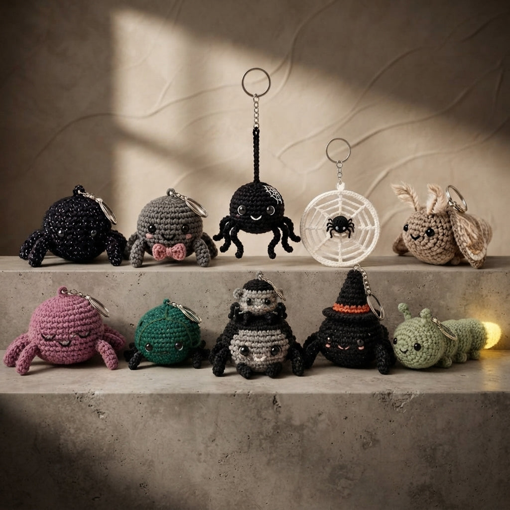 Delightful Keychain Mini | Amigurumi Keychain PDF — Design 2