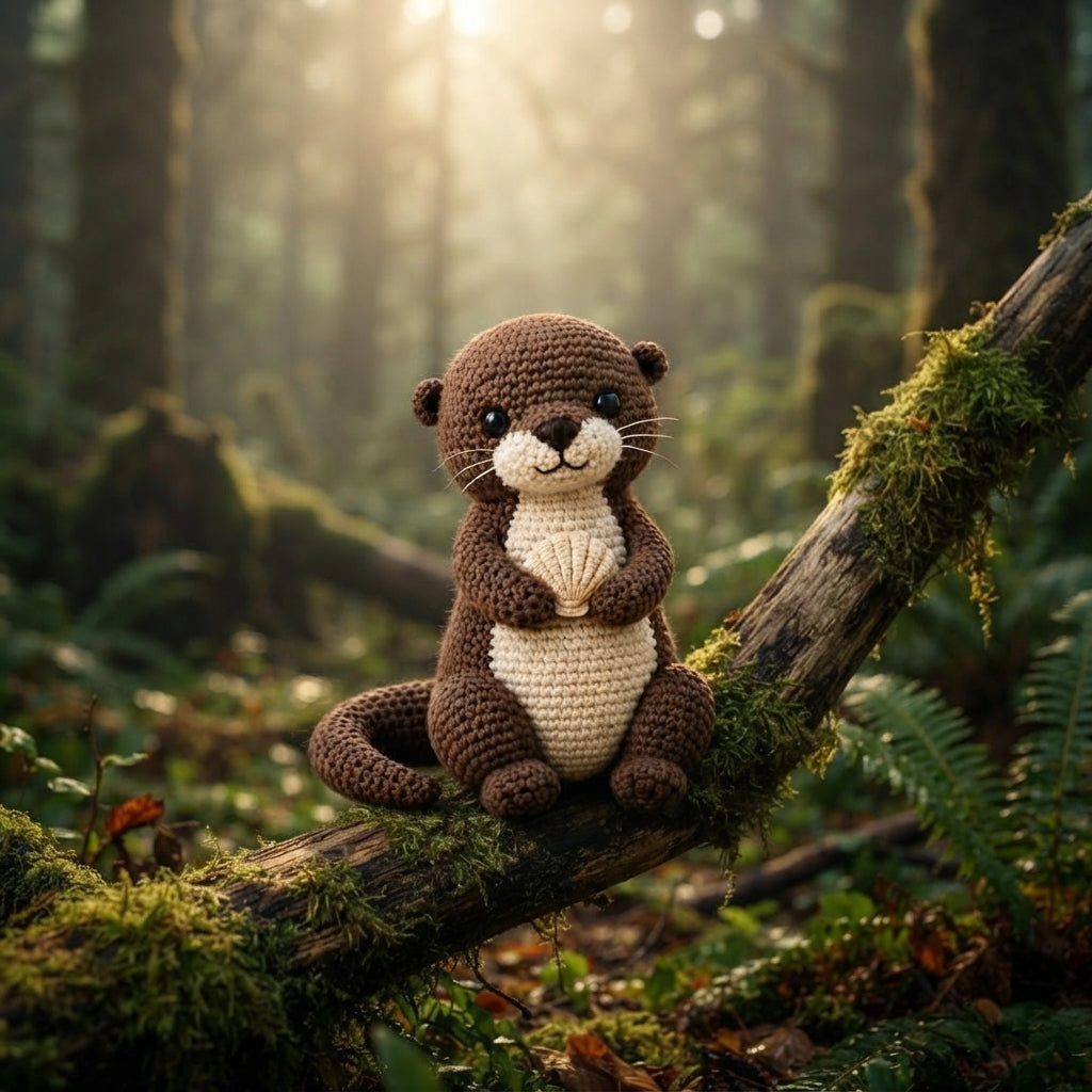 Sweet Amigurumi Otter | Crochet PDF Pattern