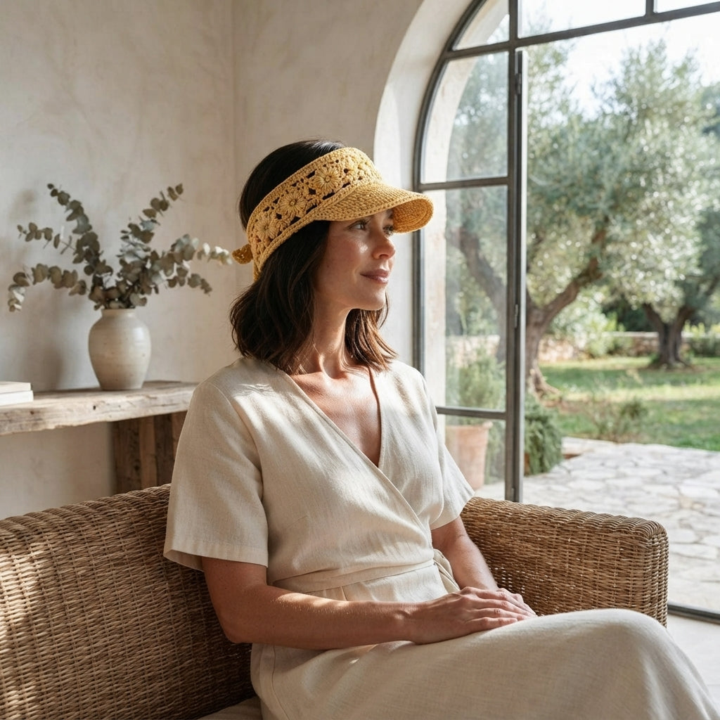 Charming Sun Hat Design | Crochet PDF Pattern — Design 4