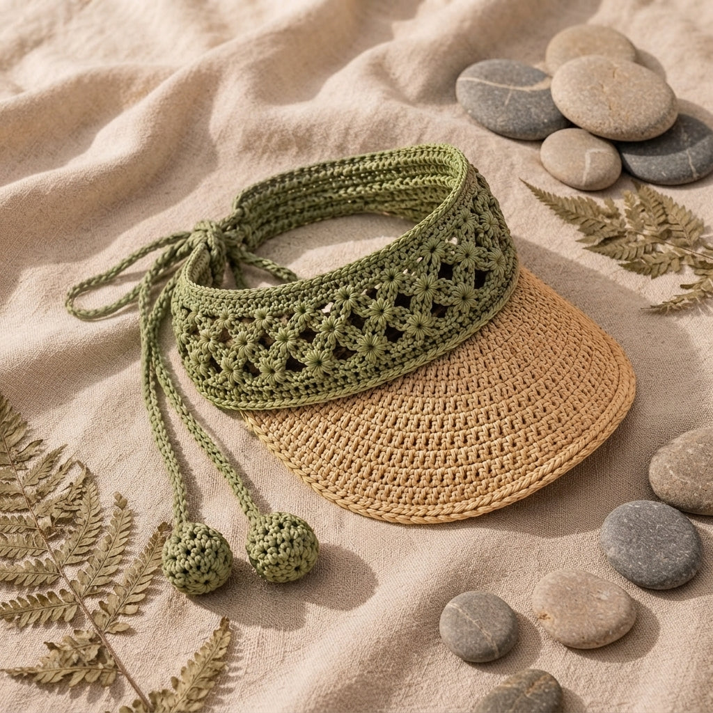 Classic Sun Visor | Crochet Pattern Download