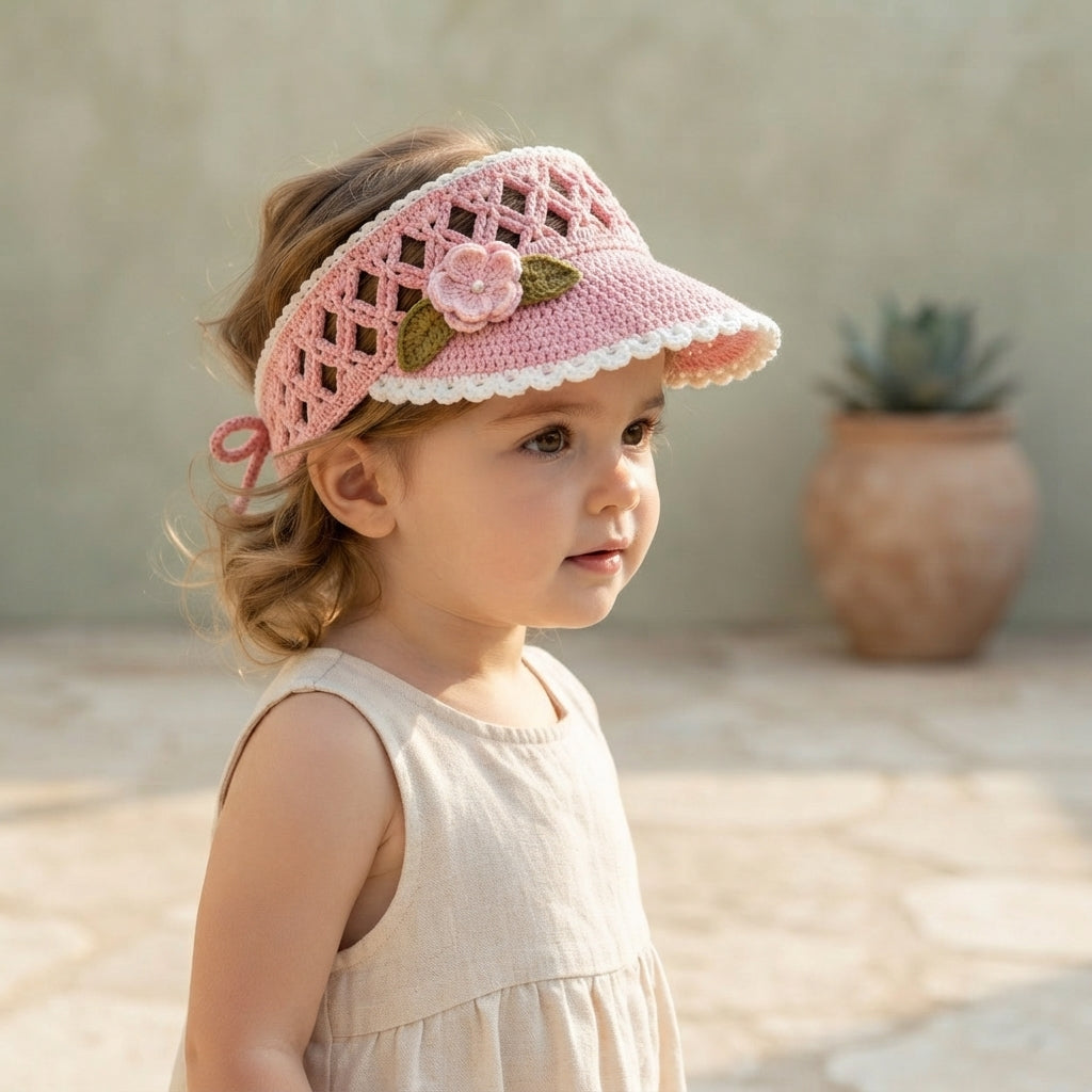 Breezy Sun Visor | Summer Crochet Pattern — Design 7