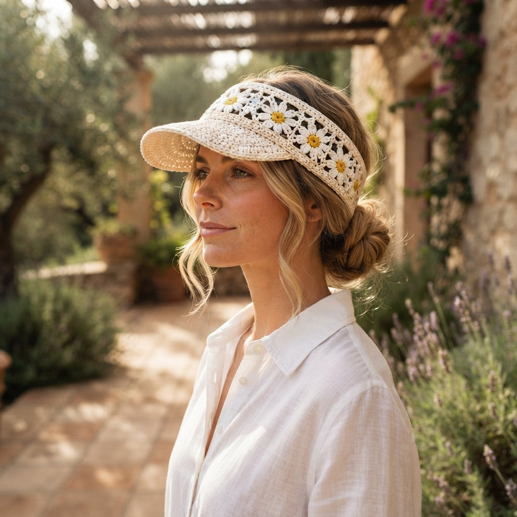 Stylish Summer Hat | Handmade Crochet PDF — Design 6