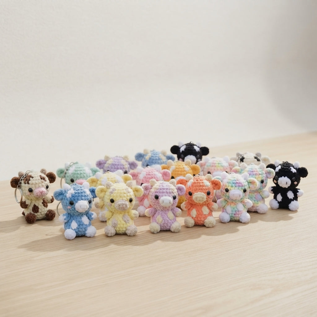 Pretty Keychain Charm | Handmade Crochet Pattern — Design 5