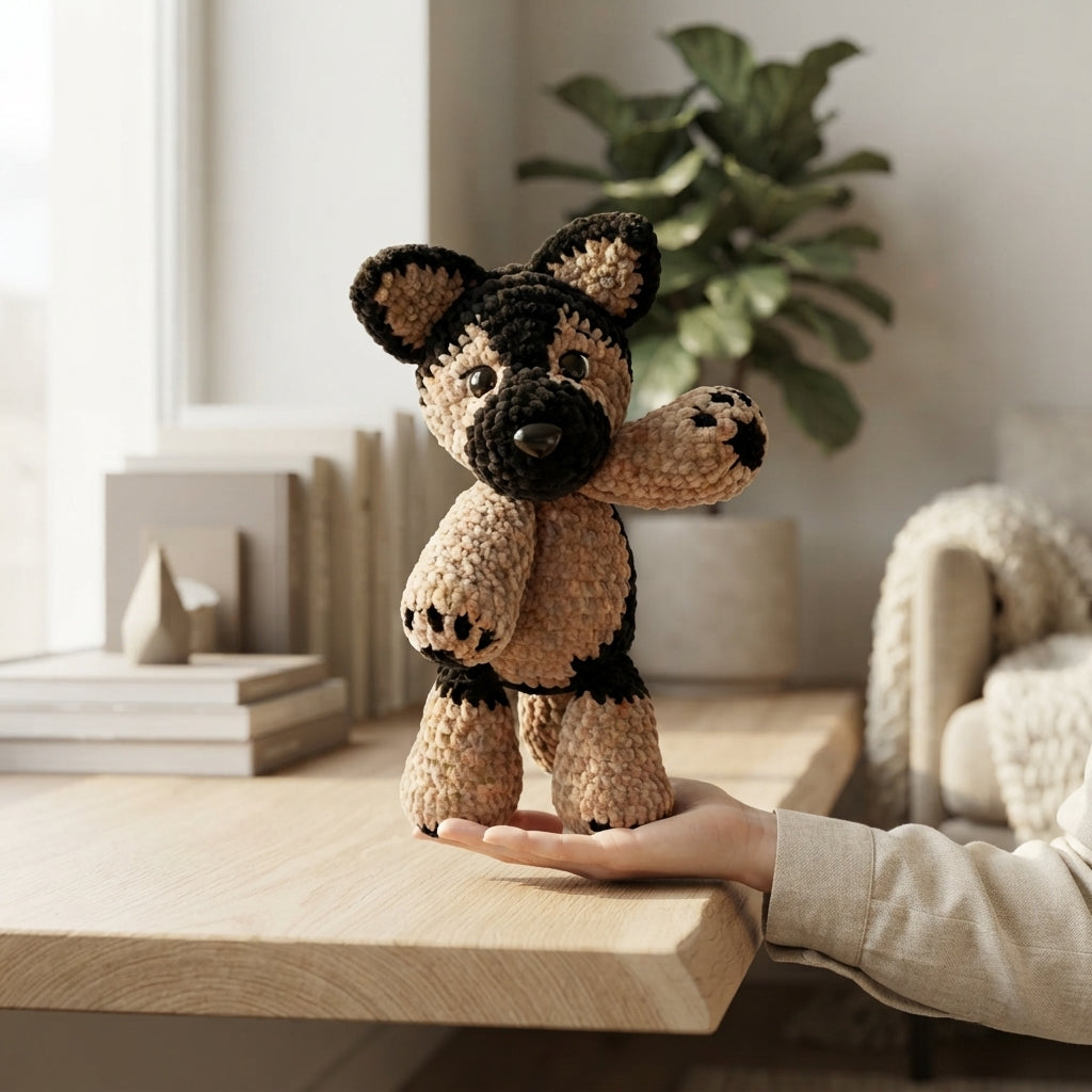 Cuddly Dog Buddy | Crochet Pattern PDF
