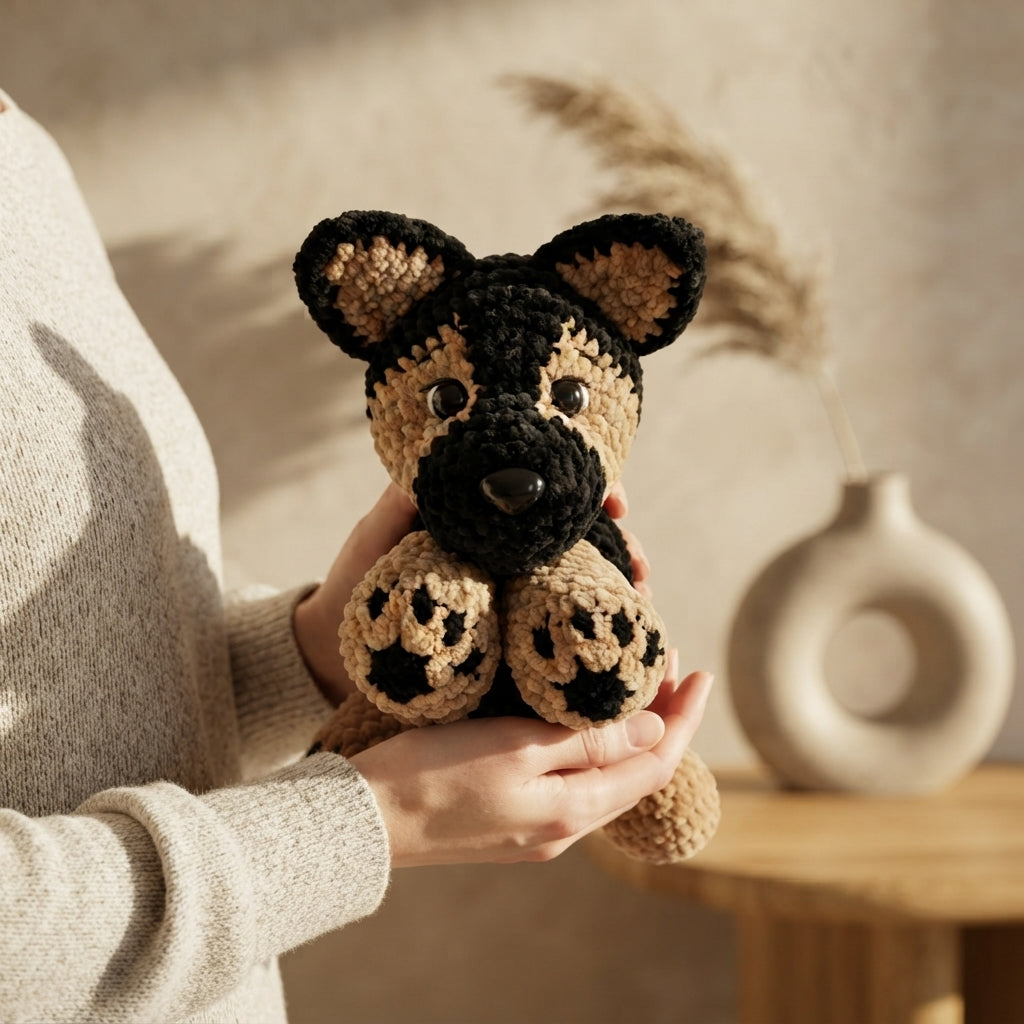Cuddly Dog Buddy | Crochet Pattern PDF