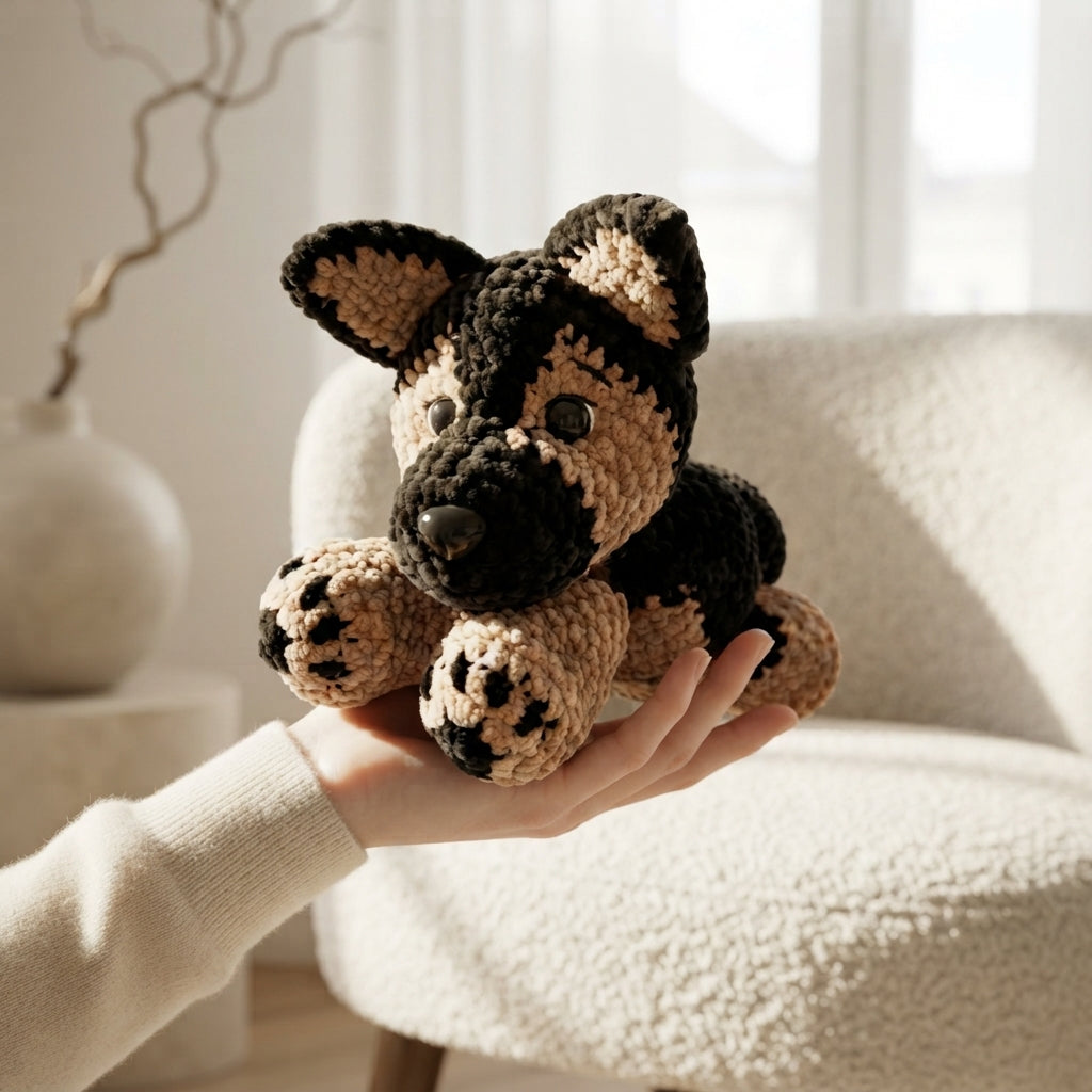 Cuddly Dog Buddy | Crochet Pattern PDF