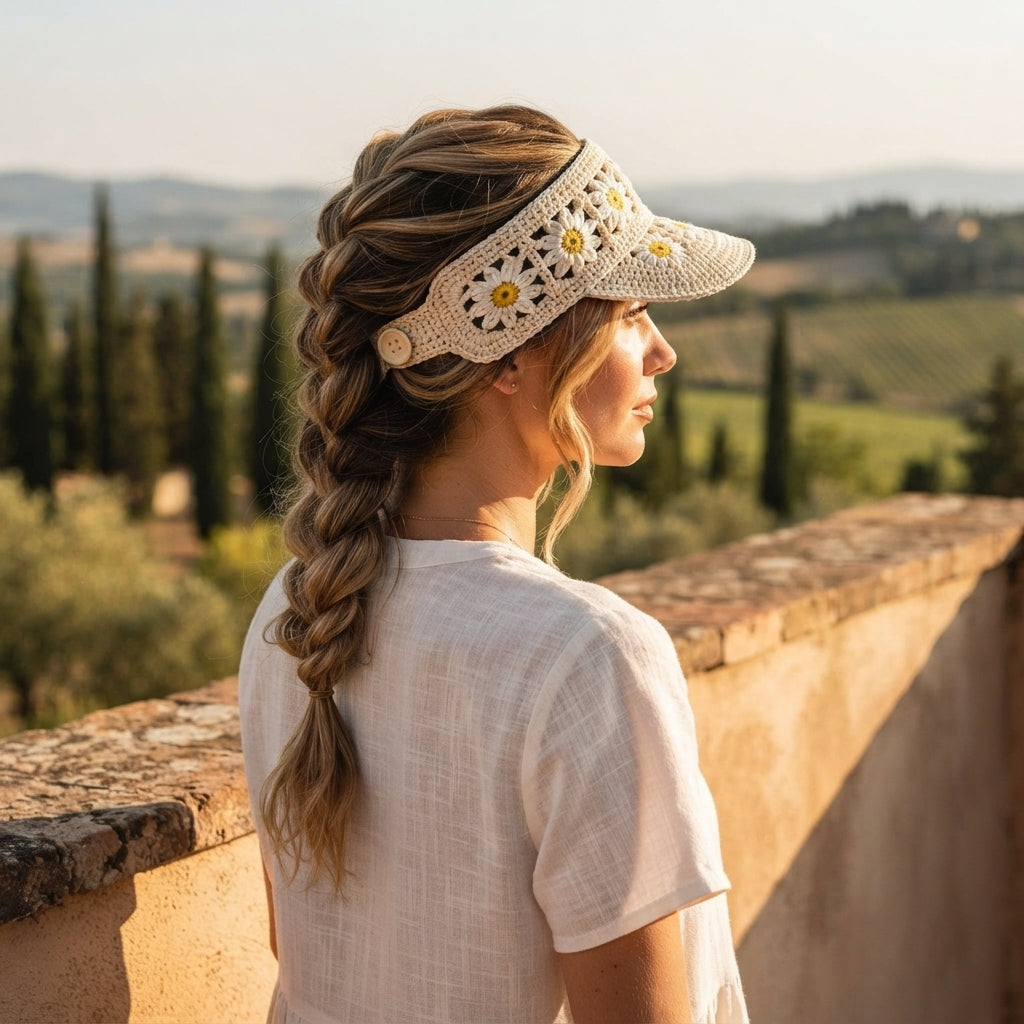 Stylish Summer Hat | Handmade Crochet PDF — Design 6