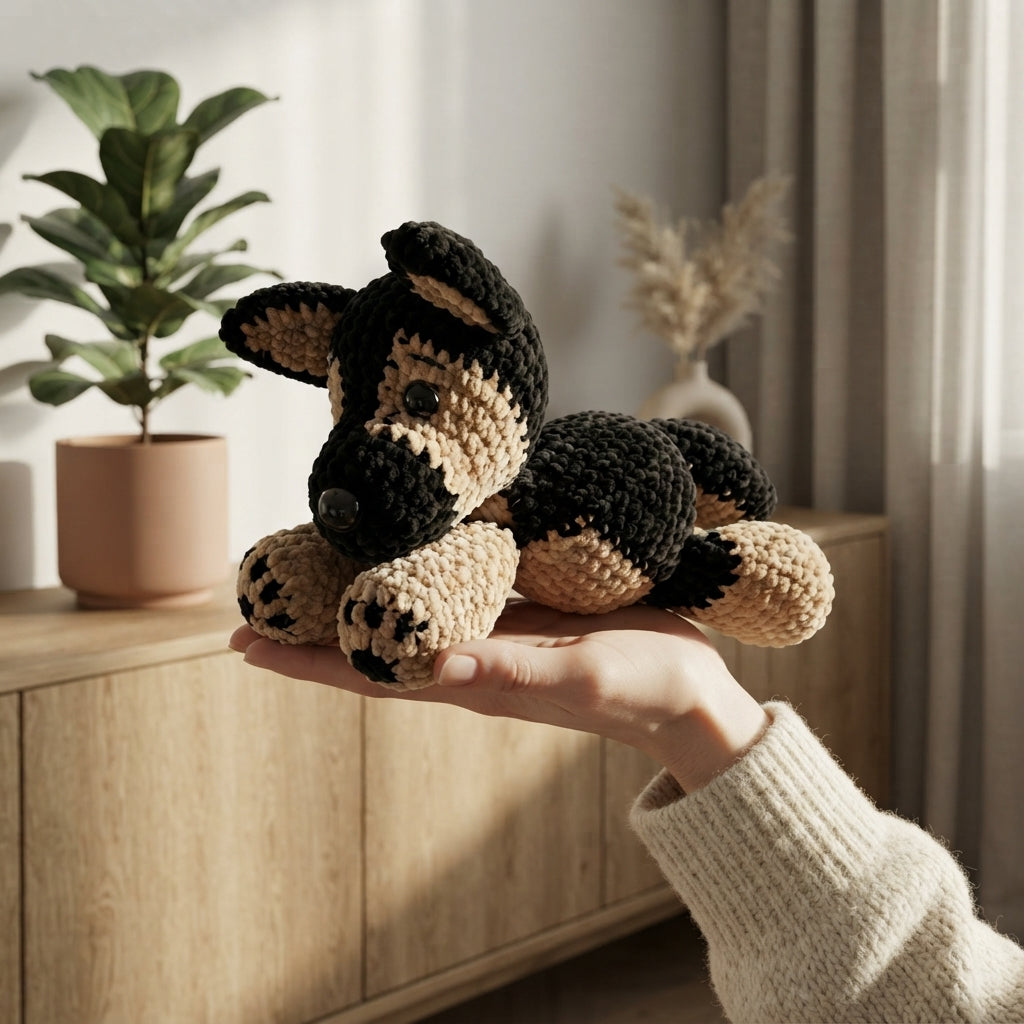 Cuddly Dog Buddy | Crochet Pattern PDF