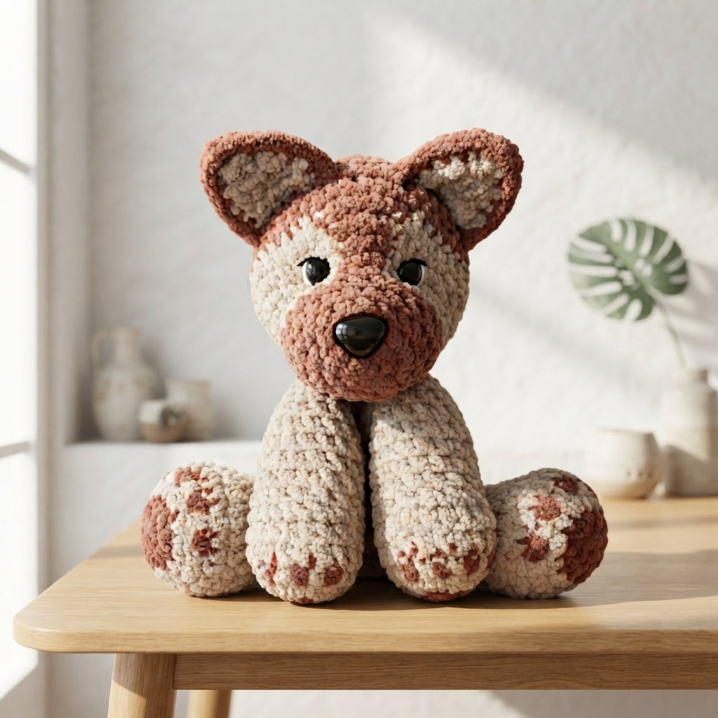 Cuddly Dog Buddy | Crochet Pattern PDF