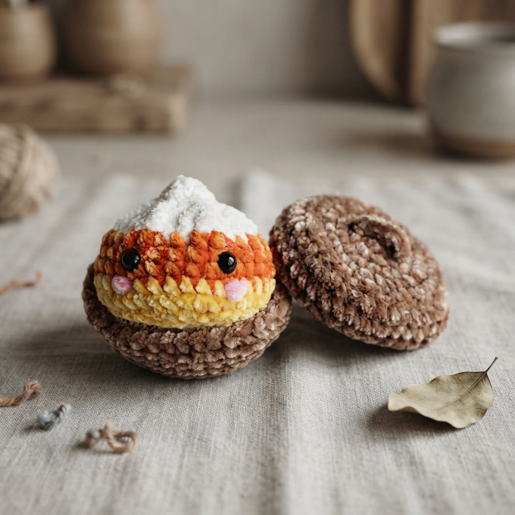 Whimsical Keychain Keychain | PDF Crochet Guide — Design 2