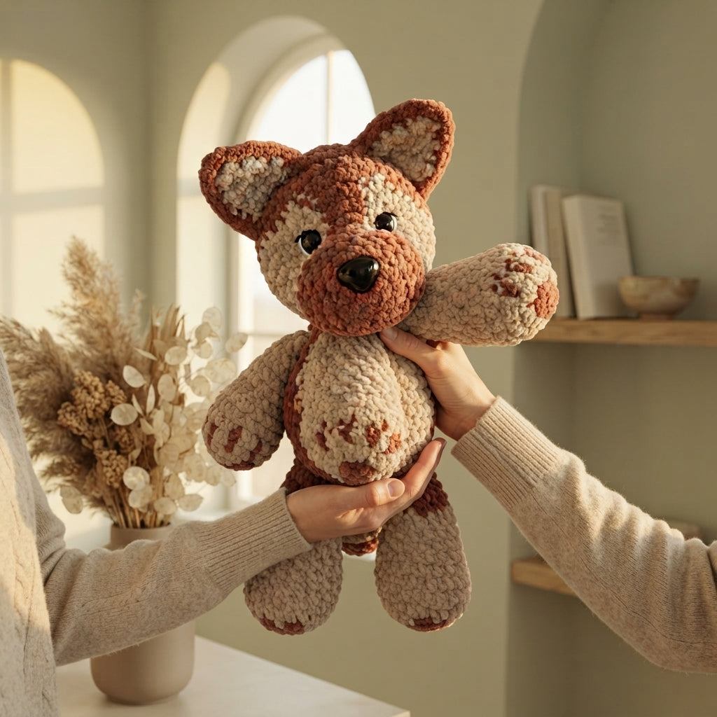 Cuddly Dog Buddy | Crochet Pattern PDF