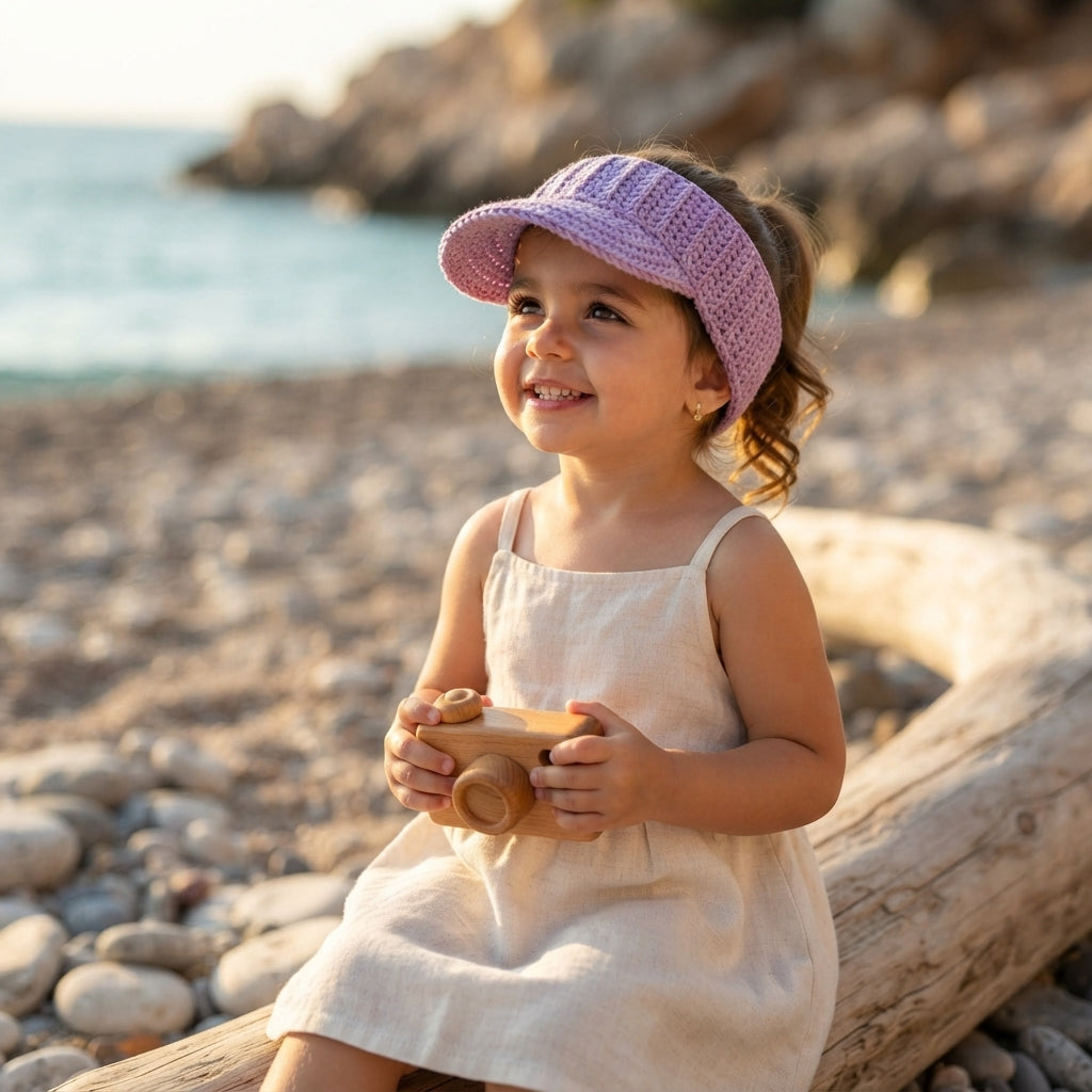 Beautiful Sun Visor | Crochet Sun Hat Pattern — Design 12