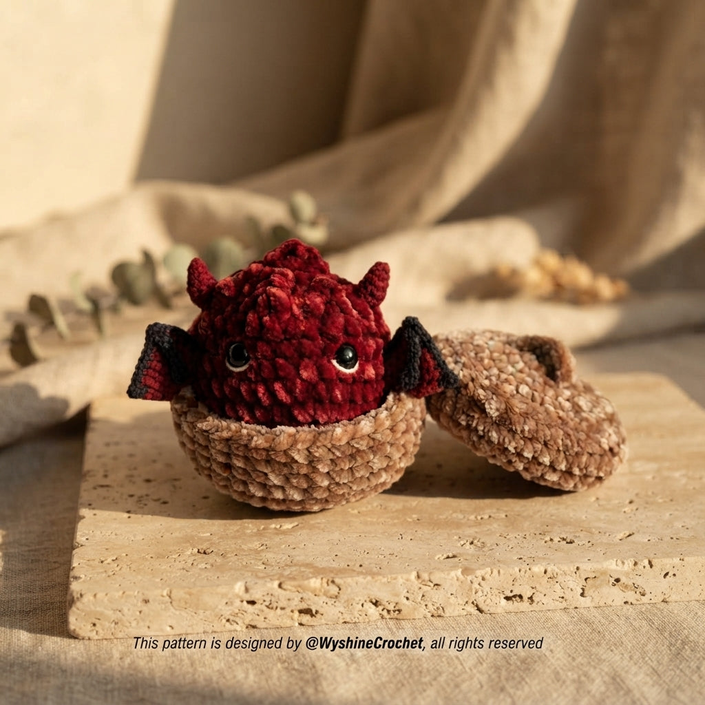 Whimsical Keychain Keychain | PDF Crochet Guide — Design 2