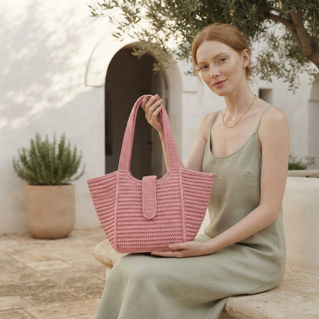 Shoulder Bag Boho Tote V2 | Crochet Pattern PDF