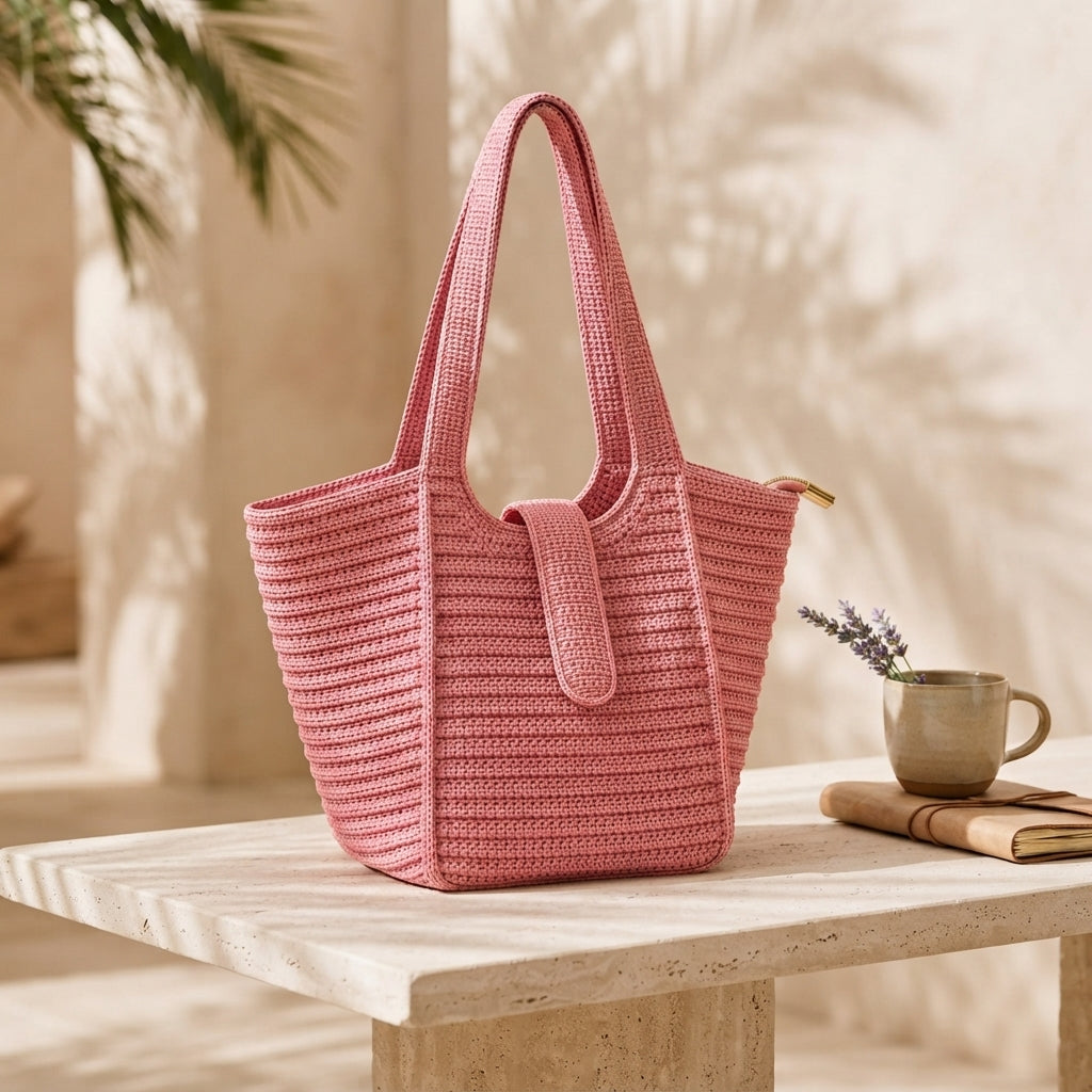 Shoulder Bag Boho Tote V2 | Crochet Pattern PDF