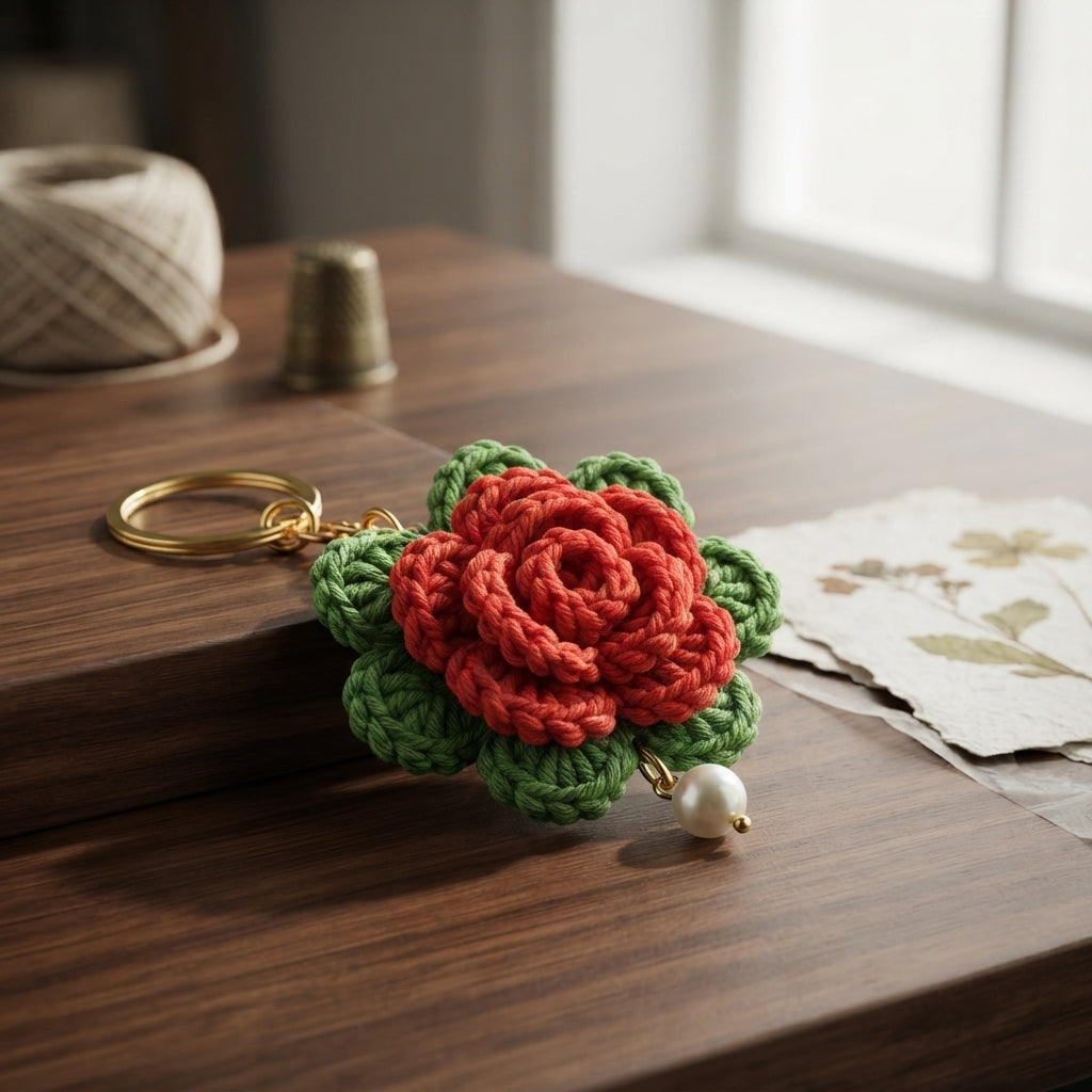 4+ Adorable Keychain Patterns | Crochet PDF Set