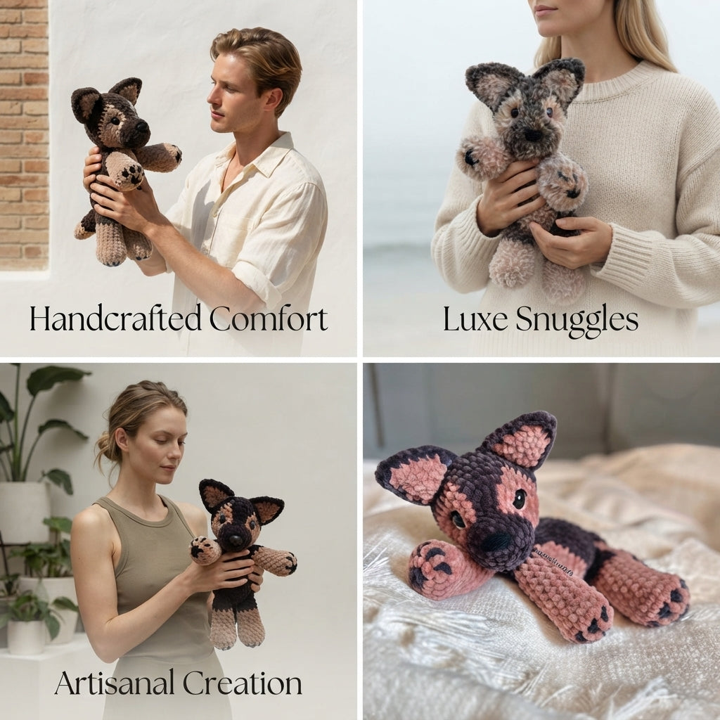 Cuddly Dog Buddy | Crochet Pattern PDF