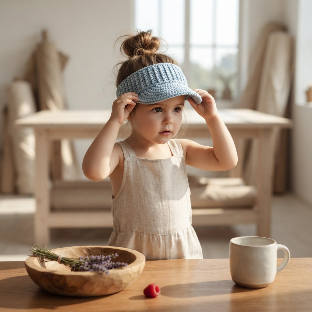 Beautiful Sun Visor | Crochet Sun Hat Pattern — Design 12