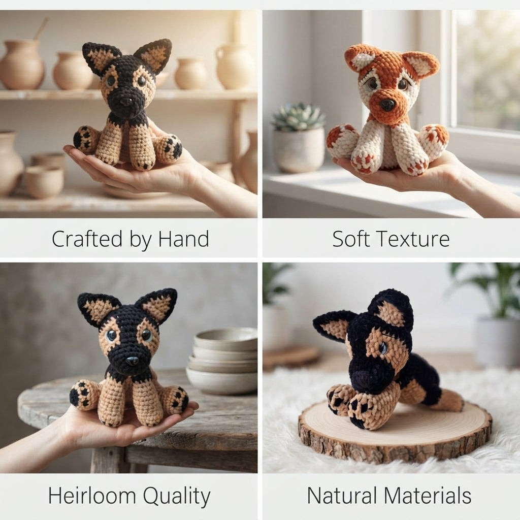 Cuddly Dog Buddy | Crochet Pattern PDF
