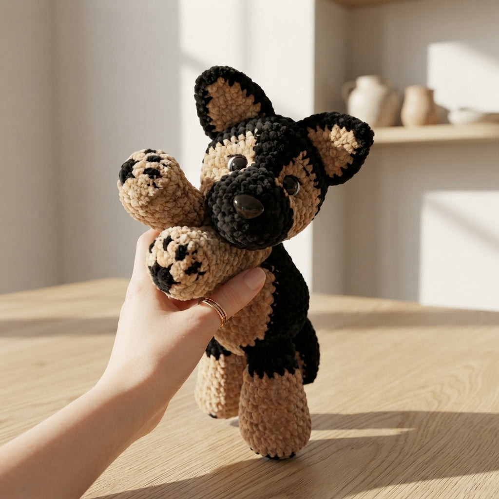 Cuddly Dog Buddy | Crochet Pattern PDF