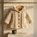 Cable Baby Hoodie | Crochet Pattern PDF