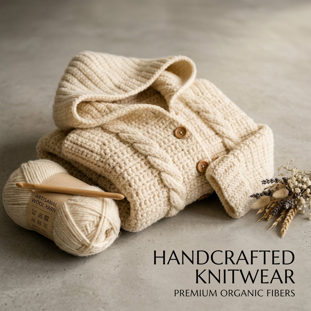 Cable Baby Hoodie | Crochet Pattern PDF
